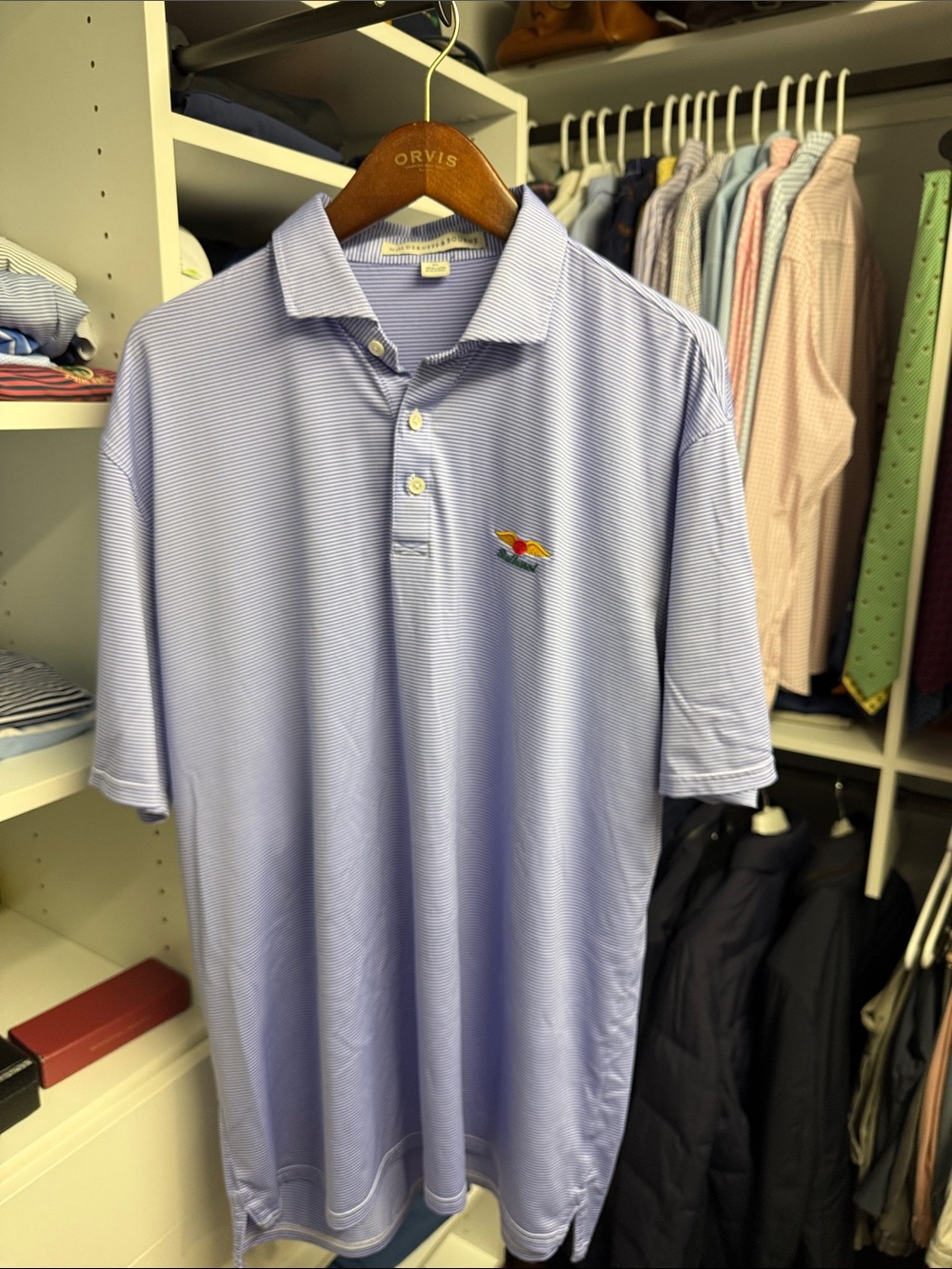 Baltusrol Golf Club Holderness & Bourne Polo Size XL